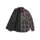 Supreme SS24 WEEK1 QUILTED FLANNEL SNAP SHIRT