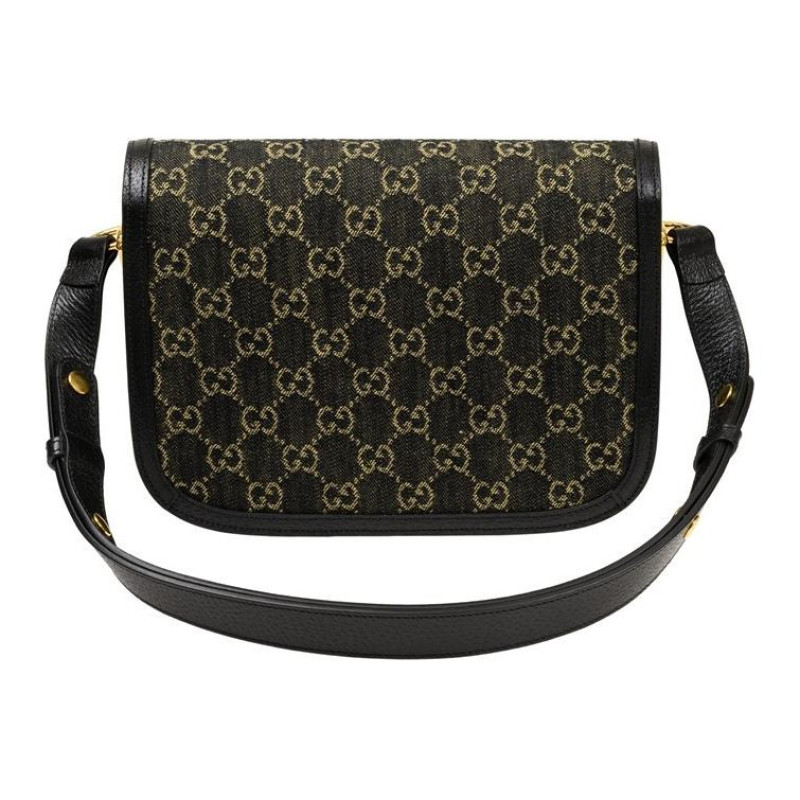 GUCCI Horsebit 1955Denim Logo
