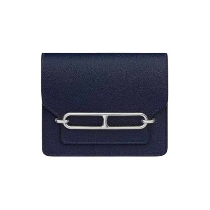 HERMES Roulis Slim Evercolor 2Z Bleu Nuit