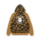Bape x FW24 CAMO CRYSTAL STONE COLLEGE FULL ZIP HOODIE logo