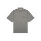 Fear of God Essentials FW20 Polo Shirt Cement LogoPolo