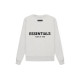 Fear of God Essentials SS22 Crewneck Light Oatmeal Logo