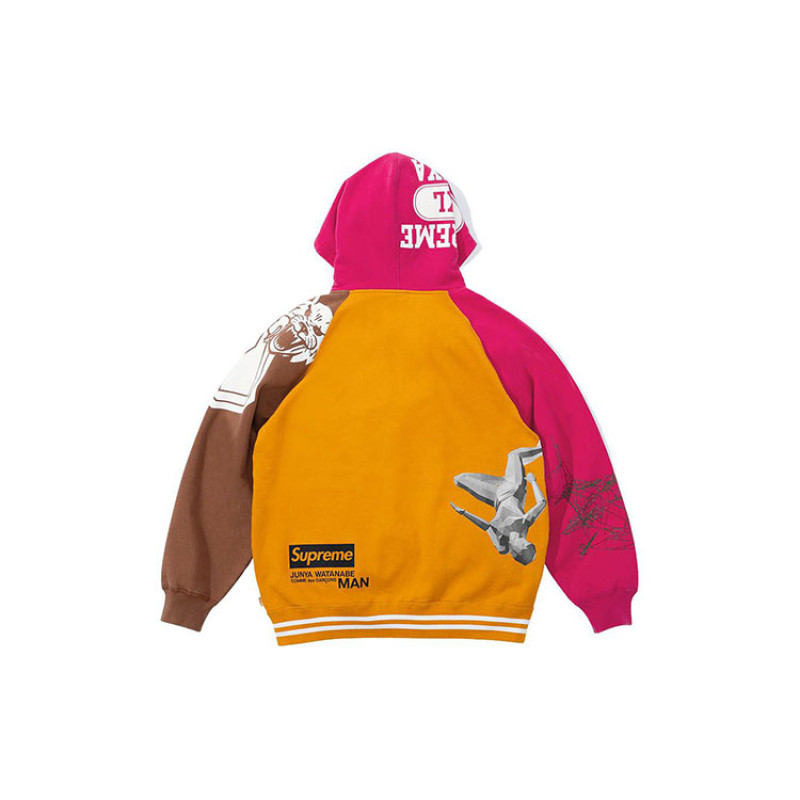 Supreme FW21 Week 11 x JUNYA WATANABE COMME des GARONS MAN Zip Up Hooded Sweatshirt Logo