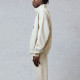 Fear of God Essentials FW20 Half Zip Sweatshirt Cream