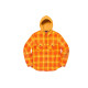 Supreme FW21 Week 9 Hooded Flannel Zip Up Shirt