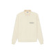 Fear of God Essentials SS21 Pull-Over Mockneck ButtercreamCream Logo