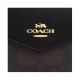 COACH Flap Card Case 10 Logo