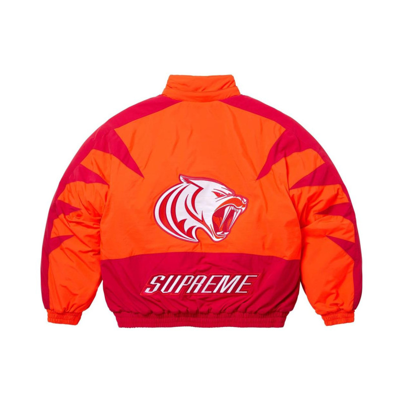 Supreme FW23 WEEK15 WILDCAT SIDELINE PUFFER JACKET