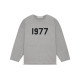 Fear of God Essentials SS22 Raw edge sweater Dark Oatmeal 1977