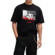 HUGO BOSS Cotton-Jersey T-Shirt With Spray-Paint Artwork T