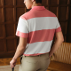 adidas Colorblock Rugby Stripe Polo