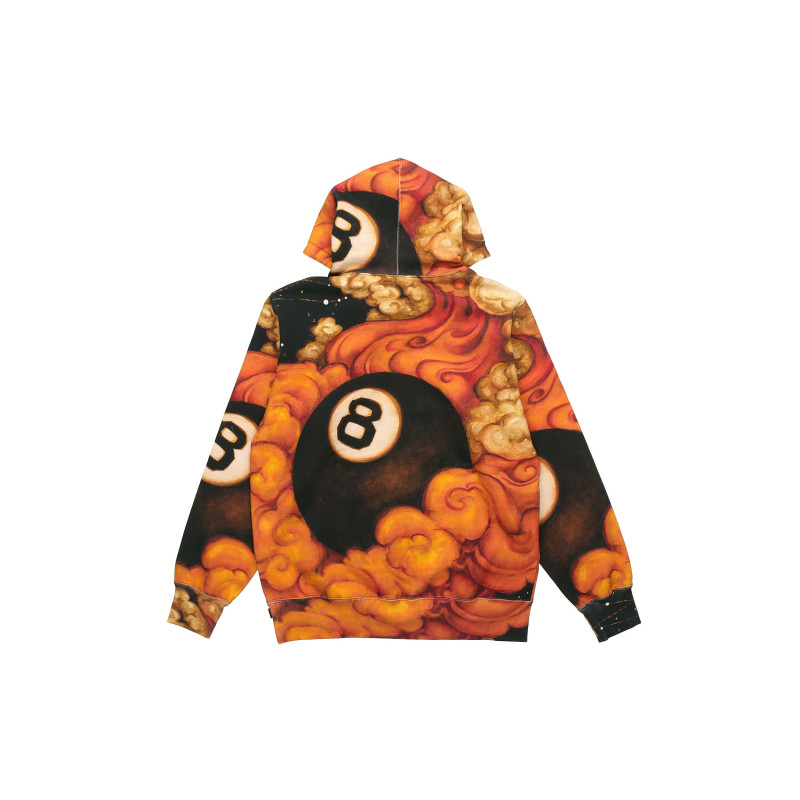 Supreme FW19 Week 1 Martin Wong 8-Ball Hooded Sweatshirt
