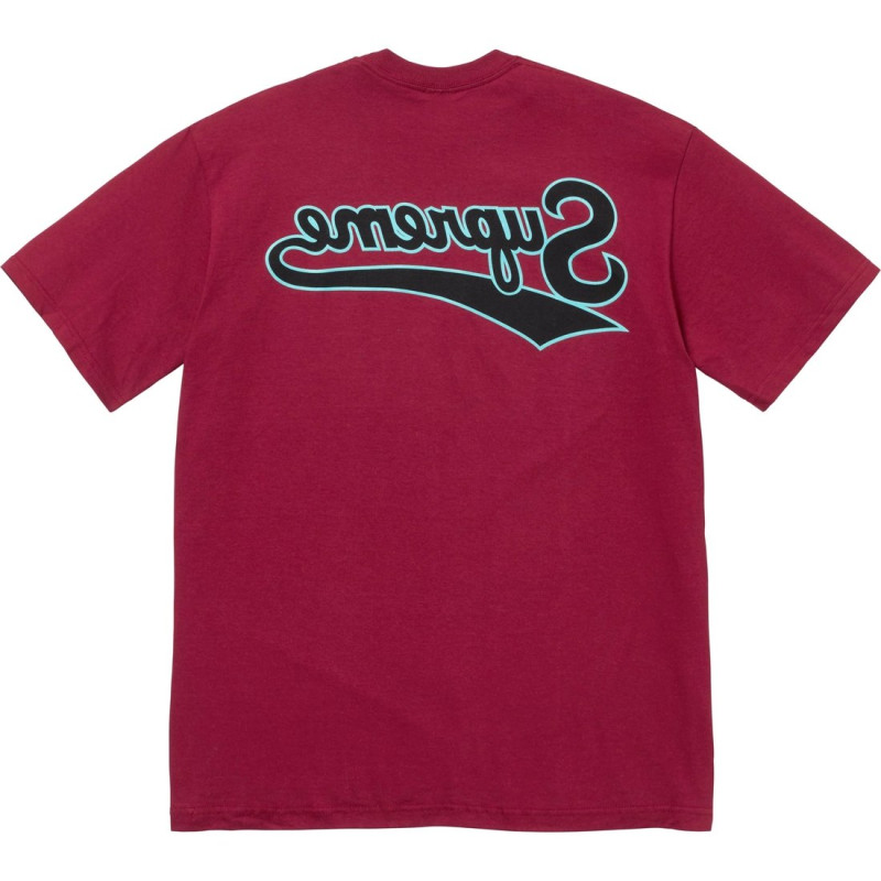 Supreme SS24 SS24 T WEEK19 BACKWARDS TEE Logo T