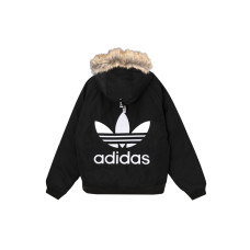 adidas originals Down Fur Bomber Logo