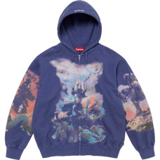 Supreme x Frank Frazetta FW24 WEEK15 Zip Up Hooded Sweatshirt