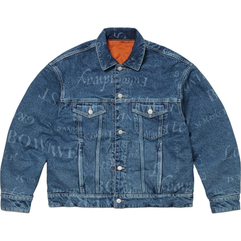 Supreme x Martine rose FW24 WEEK4 Reversible Trucker Jacket