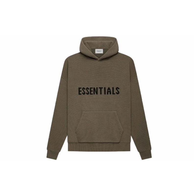 Fear of God Essentials FW21 Knit Pullover Harvest Logo