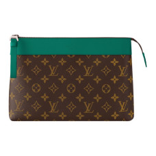 LOUIS VUITTON Pochette Voyage SOUPLE Logo