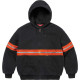 Supreme FW24 WEEK1 Reflective Stripe Hooded Work Jacket