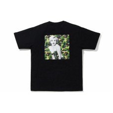 A BATHING APE x marilyn monroe T