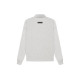 Fear of God Essentials SS22 Mockneck Light Oatmeal Logo