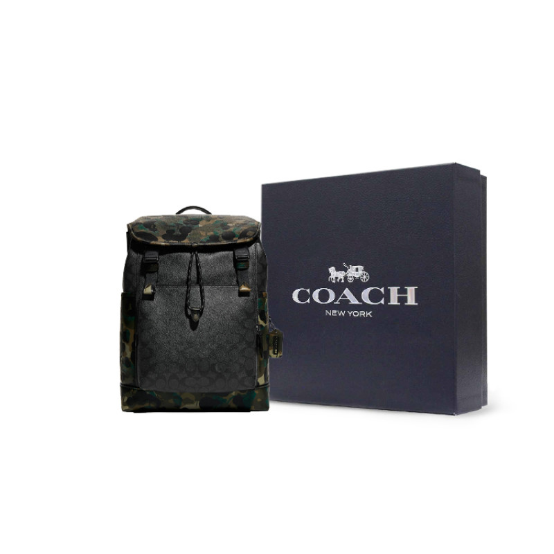 COACH Flap Backpack 27