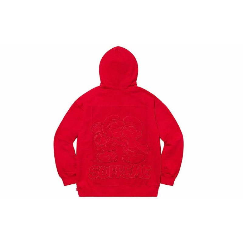 Supreme FW20 Week 6 Smurfs Hooded Sweatshirt Logo