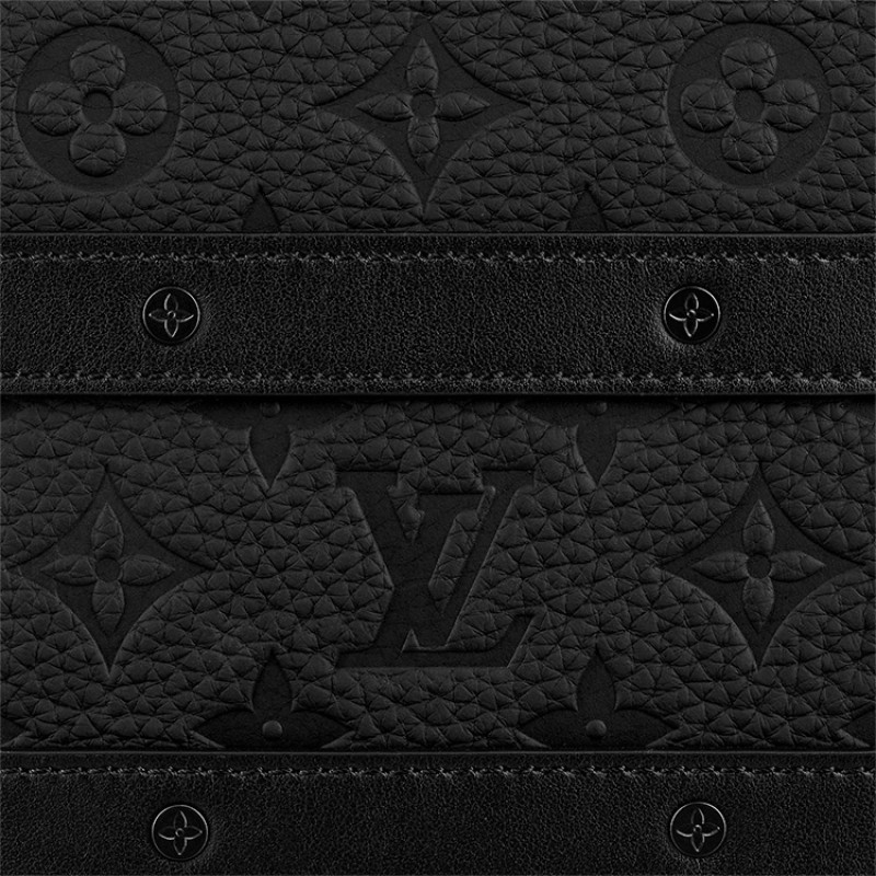 LOUIS VUITTON Handle Soft Trunk Taurillon Monogram