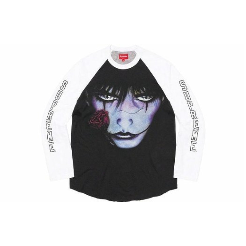Supreme FW21 Week 4 x The Crow Raglan LS Top T