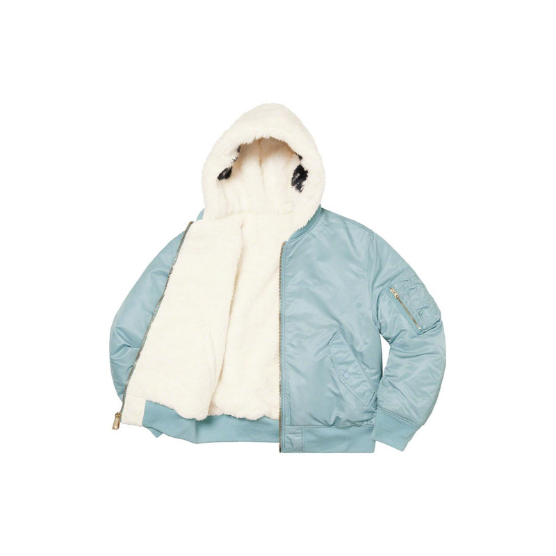 Supreme FW22 Week12 Faux Fur Reversible MA-1