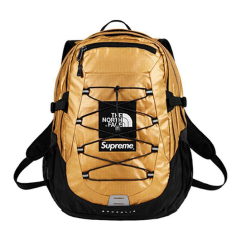 Supreme SS18 Metallic Borealis Logo