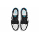 Jordan Air Jordan 1 Low 'Black and Dark Powder Blue'