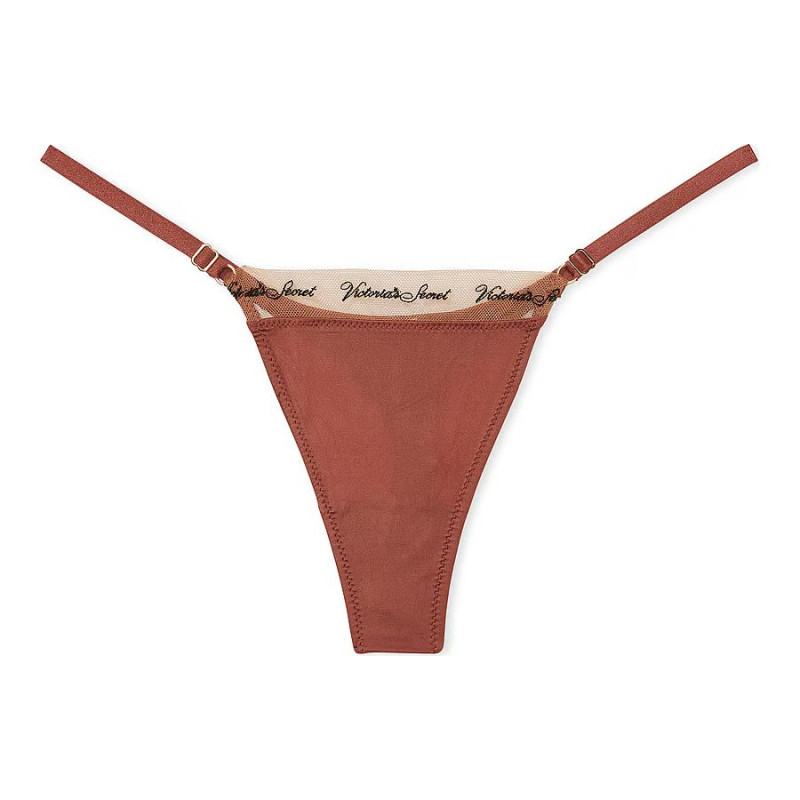 Victoria's Secret PINK VERY SEXY Logo Embroidery Adjustable Tg PantyCy 1