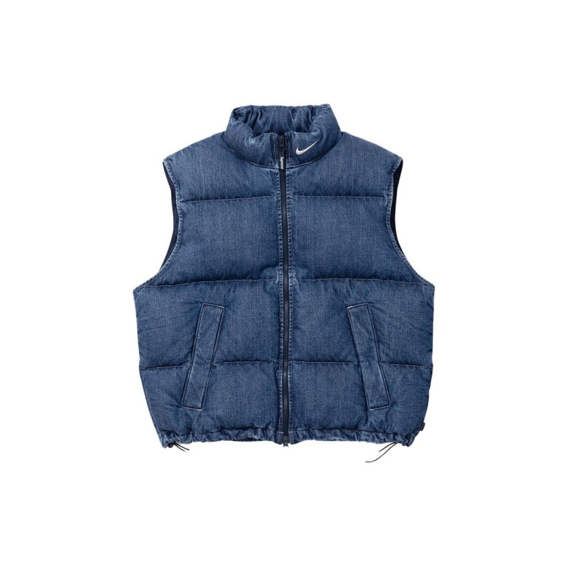Supreme x Nike SS24 WEEK10 DENIM PUFFER VEST
