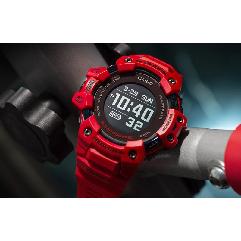 G-SHOCK G-SQUAD GPS LED 54.6*55mm GBD-H1000-4
