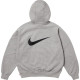 Supreme x Nike SS25 WEEK4 Zip Up Hooded Sweatshirt logo