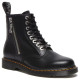 Dr.Martens 1460 Zip Black Polished Smooth