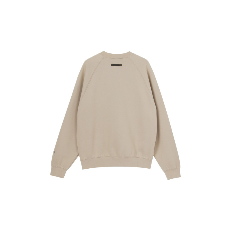 Fear of God Essentials Pullover Crewneck StringTan Logo