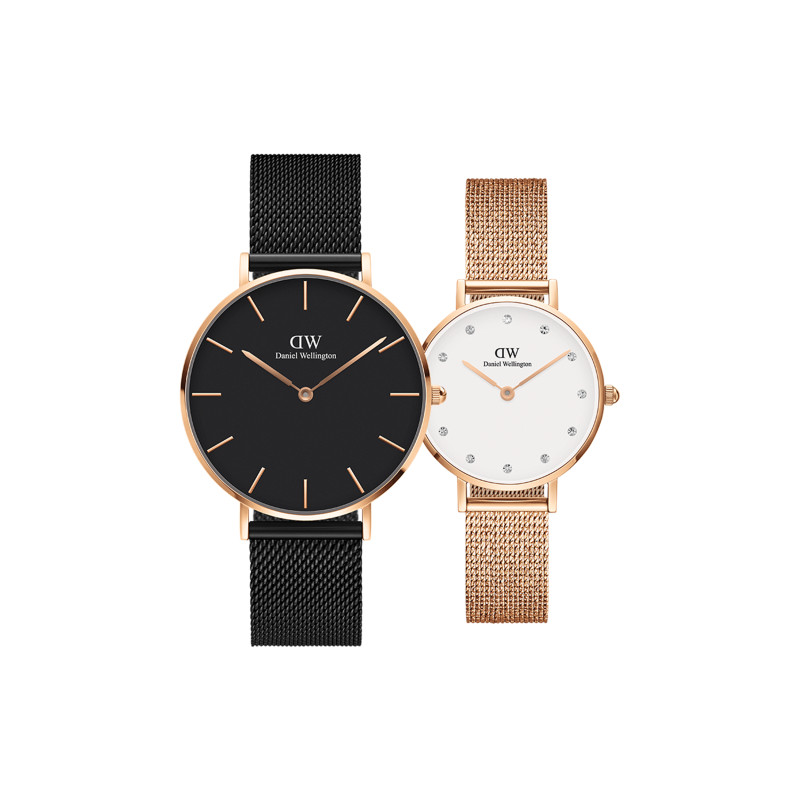 Daniel Wellington 36mm DW00100307+DW00100528