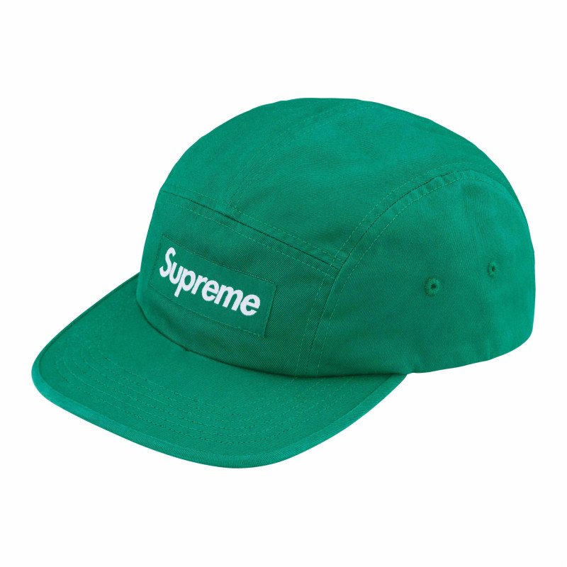 Supreme FW24 WEEK 7 Washed Chino Twill Camp Cap