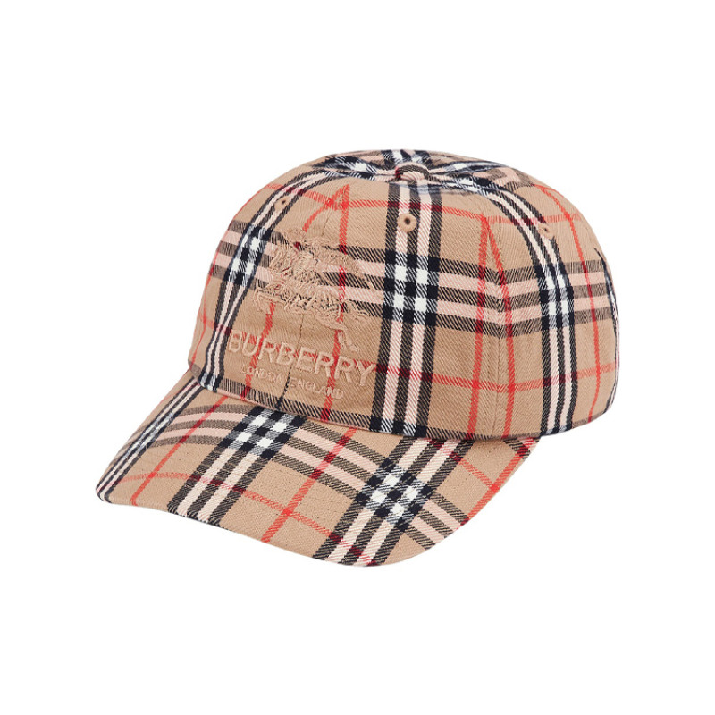 Supreme SS22 Week 3 SupremeBurberry Denim 6-Panel
