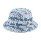 Supreme Week 8 Fat Tip Jacquard Denim Crusher
