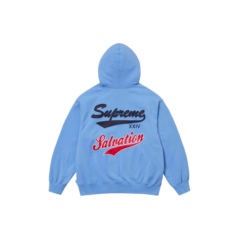 Supreme SS24 Week4 ZIP UP HOODED SWEATSHIRT