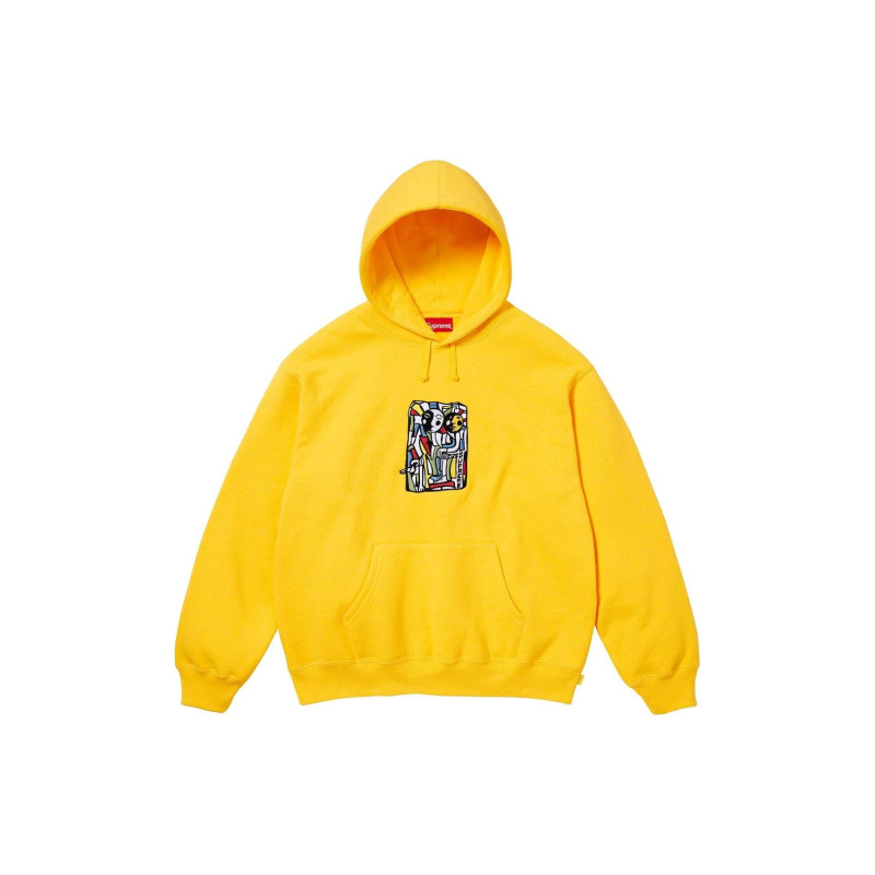 Supreme FW23 WEEK7 NEIL BLENDER MOSAIC HOODED SWEATSHIRT