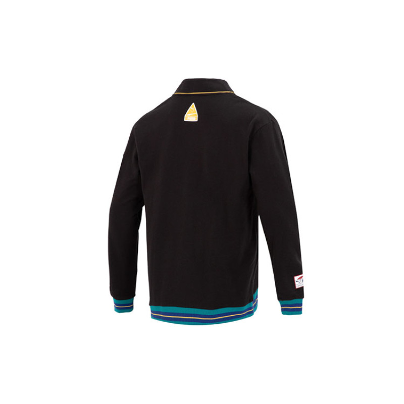 PUMA Team Badge V-neck Jacket Tr Logo