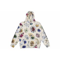 Supreme Jewels Hooded Sweatshirt Cream
