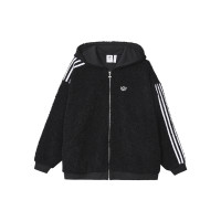 adidas originals Full Zip Hoodie Black Pink