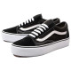 Vans Old Skool Platform Black White