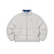 Supreme FW22 Week 8 Flannel Reversible Puffer Jacket Logo