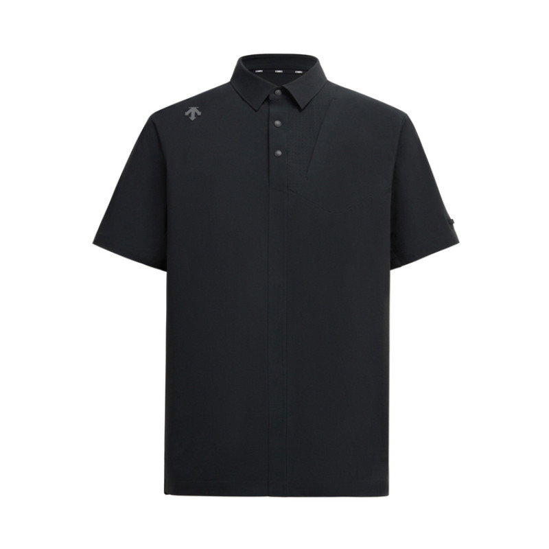 DESCENTE FIELD Polo BK-BLACK